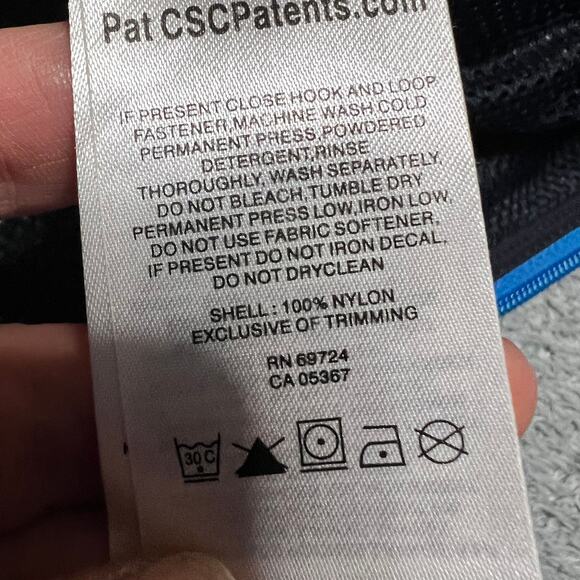 Columbia Jacket Men Medium Blue Omni Tech Waterproof Hooded Lightweight Packable - Picture 9 of 9